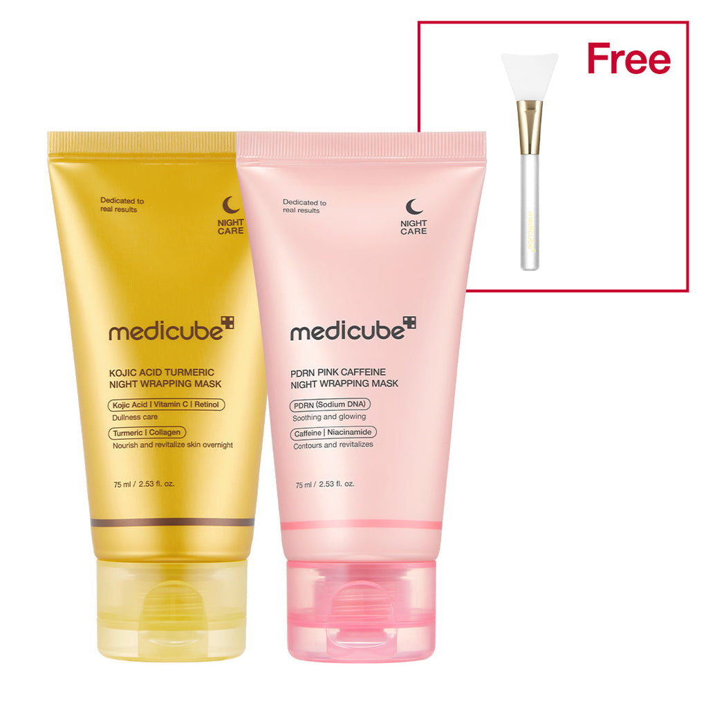 [GIFT] PDRN Pink Caffeine Overnight Wrapping Mask - Calm Look Hydrating Toner