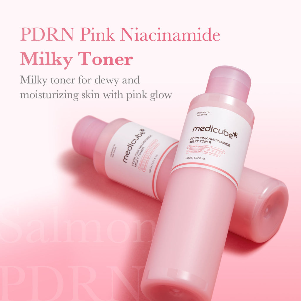 [Subscr.] PDRN Pink Niacinamide Milky Toner - Fresh Ampoule Serum