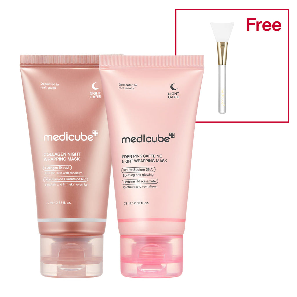 [Subscr.] PDRN Pink Caffeine Overnight Wrapping Mask - Radiant Clay Mask