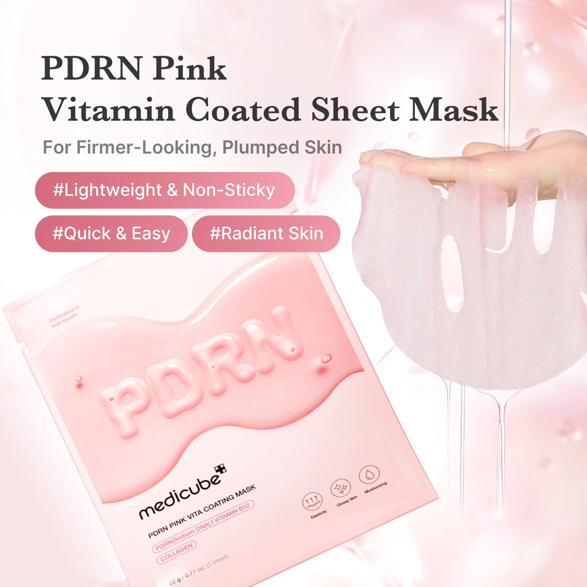 PDRN Pink Glow Home Aesthetic Full Set - Fresh Ampoule Serum