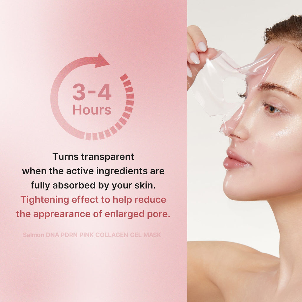 [Subscr.] Salmon PDRN Pink Collagen Jelly Gel Mask - Travel Ready Skin Care Set
