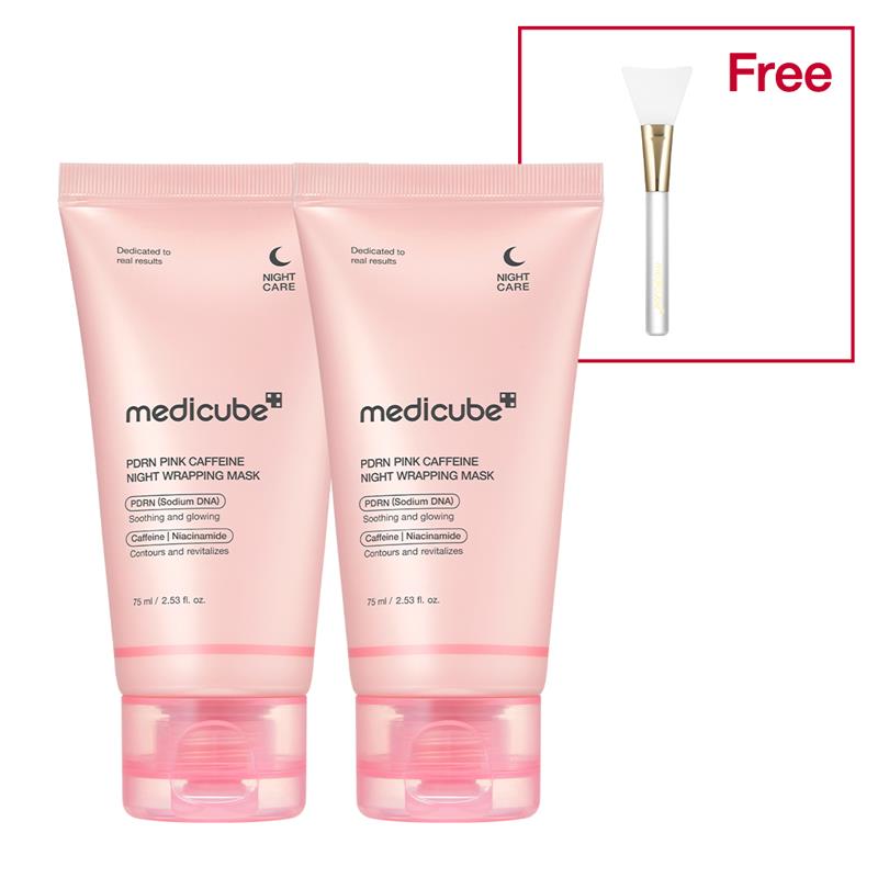[GIFT] PDRN Pink Caffeine Overnight Wrapping Mask - Calm Look Hydrating Toner