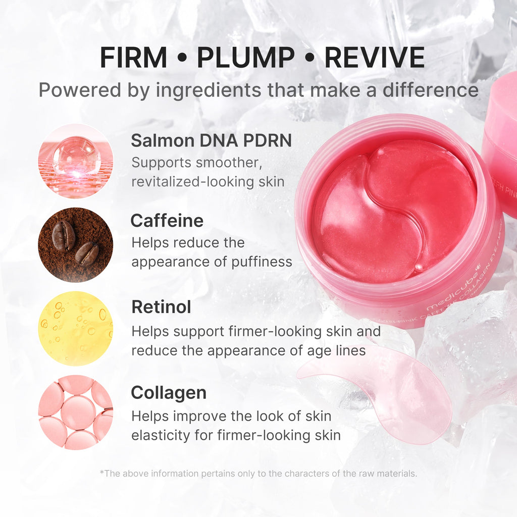 PDRN Caffeine Collagen Eye Patch - Fresh Beauty Tool
