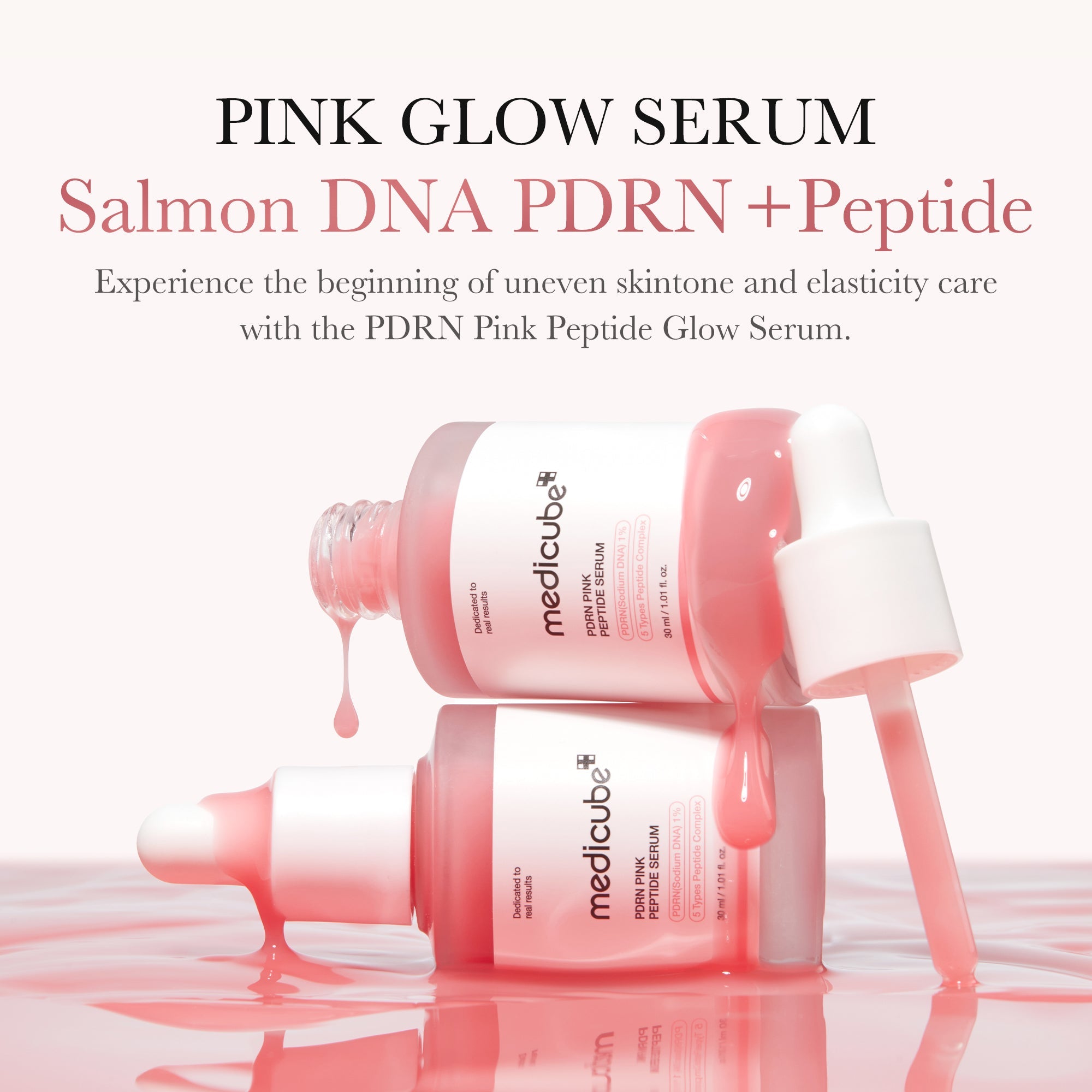 PDRN Pink Glow Home Aesthetic Full Set - Fresh Ampoule Serum