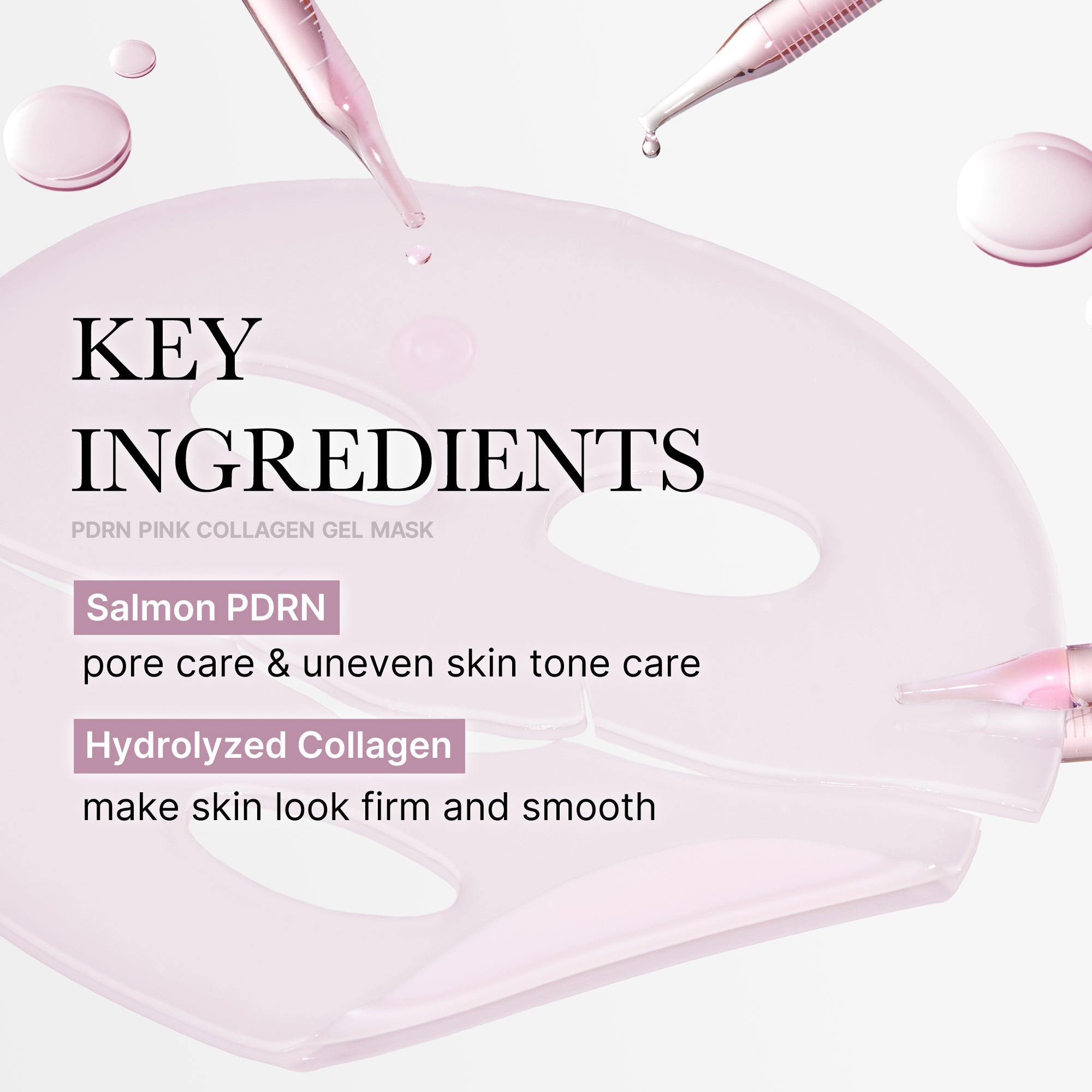 [Subscr.] Salmon PDRN Pink Collagen Jelly Gel Mask - Travel Ready Skin Care Set