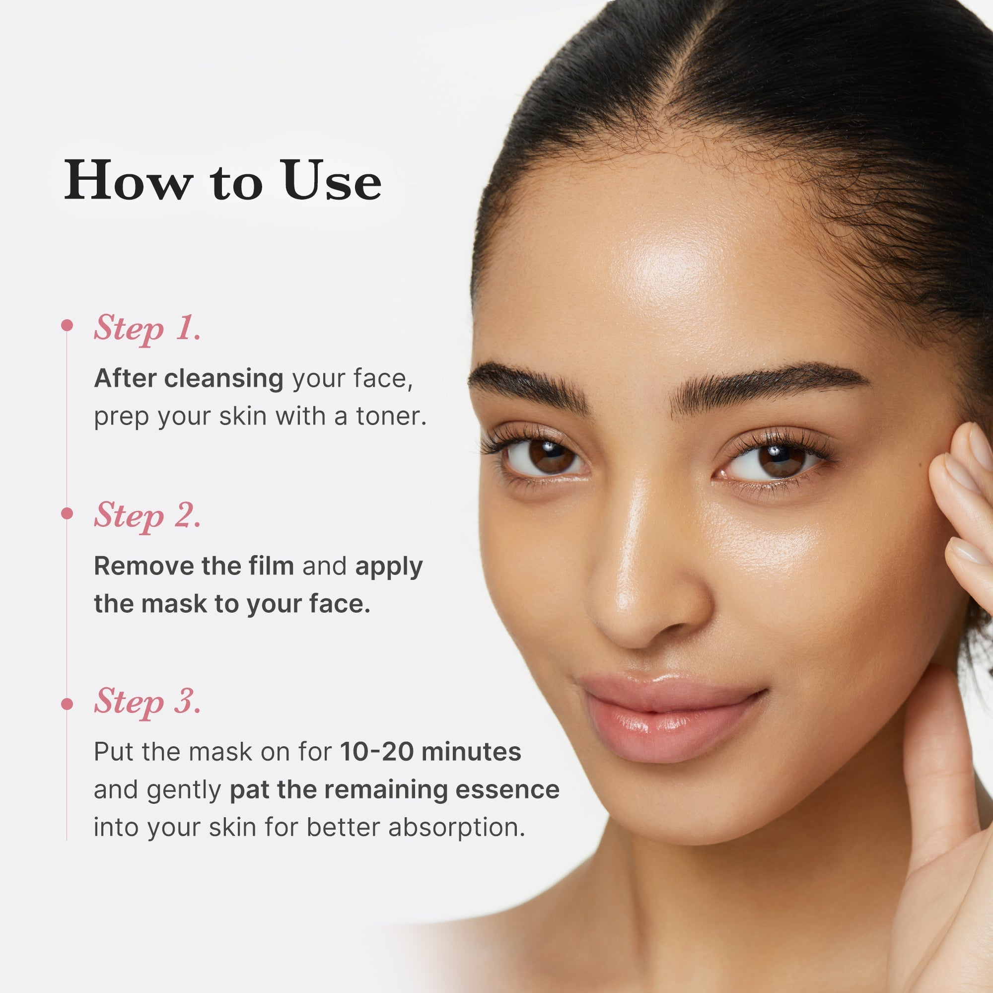 PDRN Pink Vita Coating Sheet Mask - Glow Ready Ampoule Serum