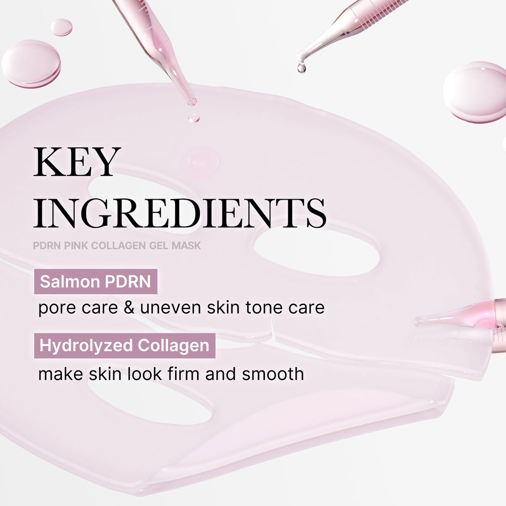 [GIFT] Salmon PDRN Pink Collagen Jelly Gel Mask (4ea) - Daily Facial Cream