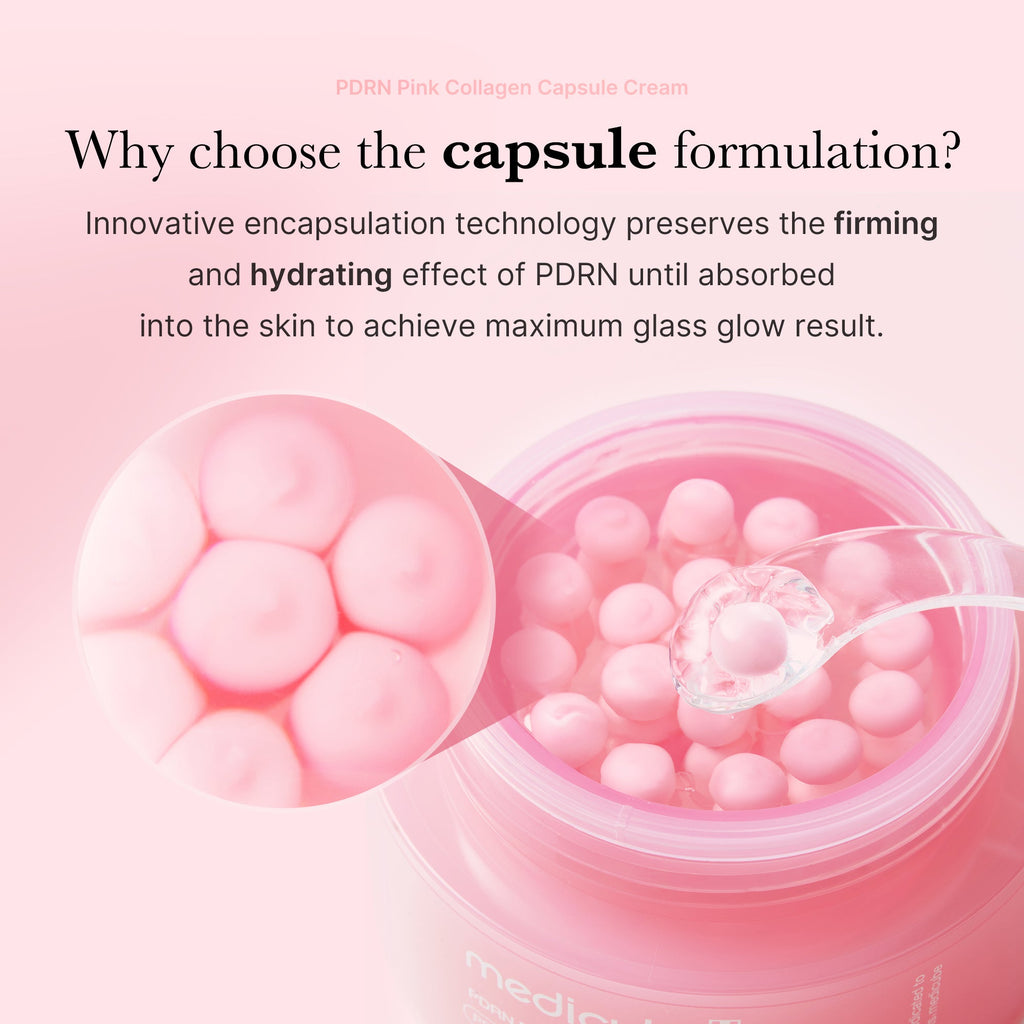 [GIFT] PDRN Pink Collagen Capsule Cream - Fresh Glow Drops