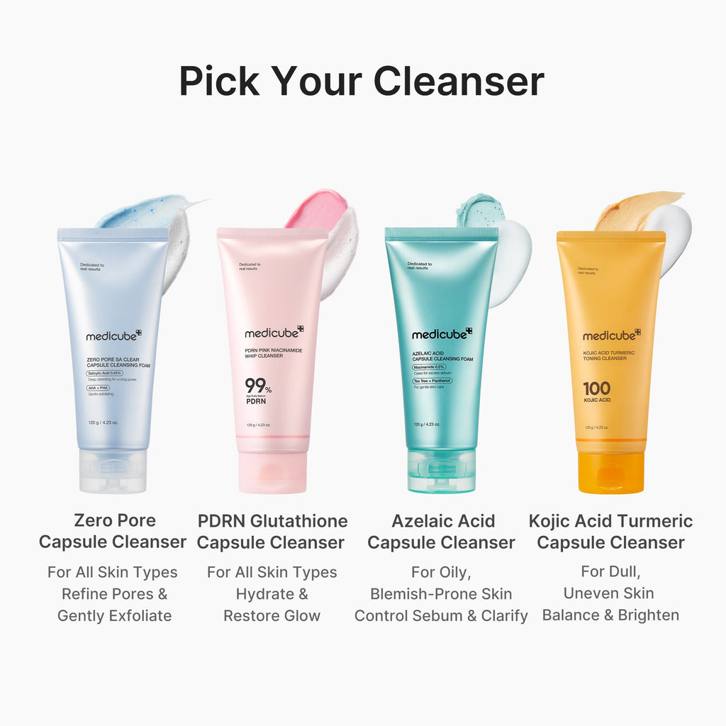 PDRN Pink Glutathione Capsule Foam Cleanser - Routine Ready Body Care