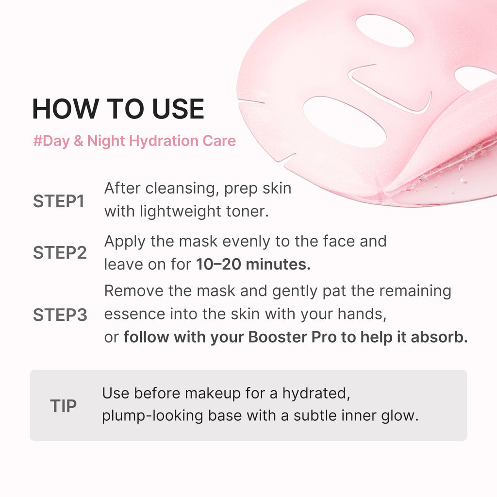 PDRN Pink Peptide Ampoule Mask - Travel Ready Cushion Pads