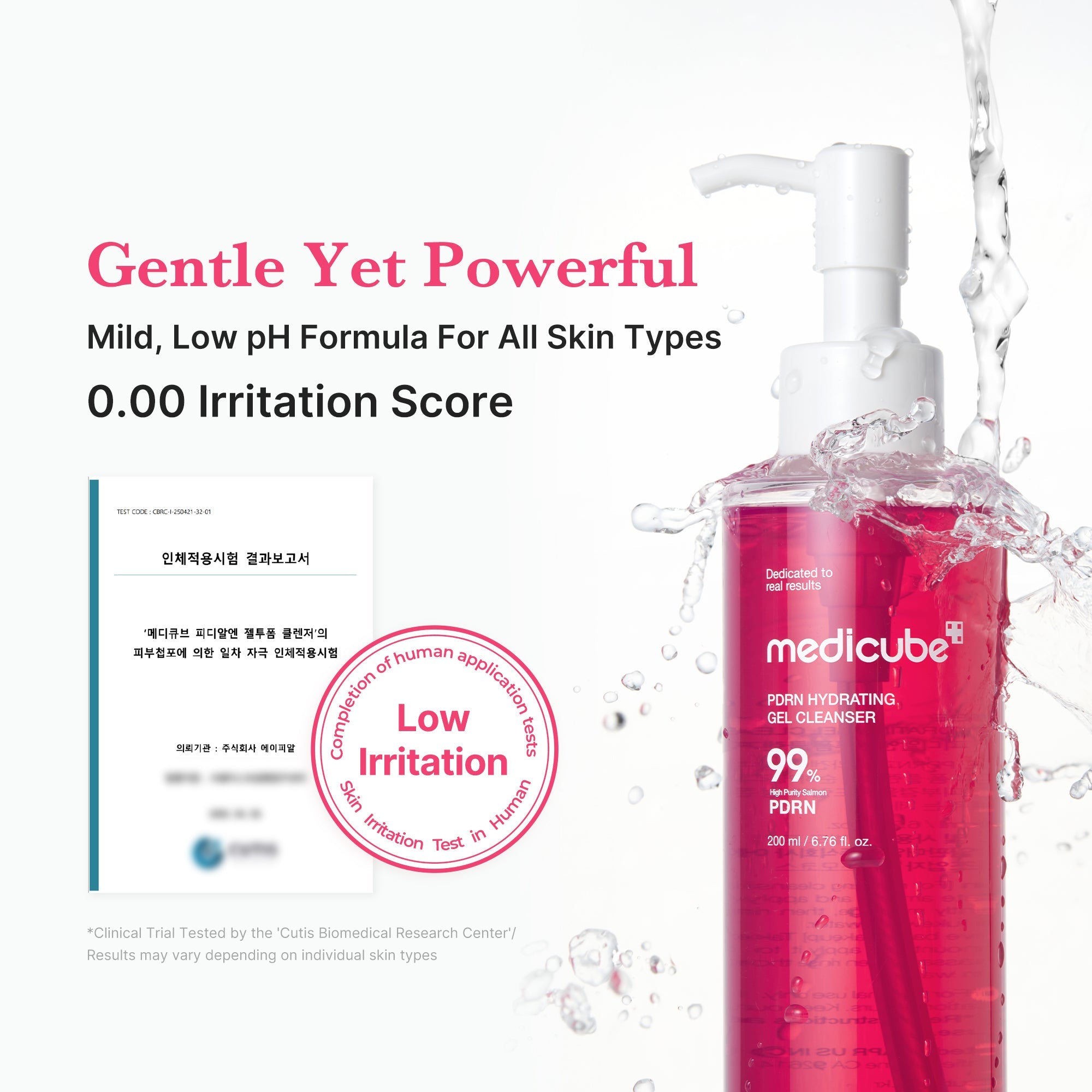 PDRN Pink Gel Cleanser - Daily Skin Care Set