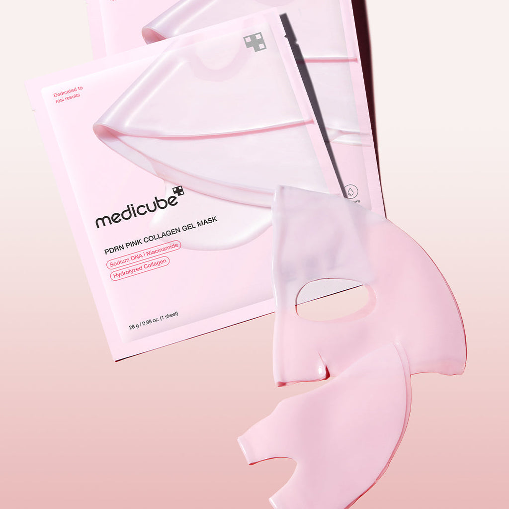 [Subscr.] Salmon PDRN Pink Collagen Jelly Gel Mask - Travel Ready Skin Care Set
