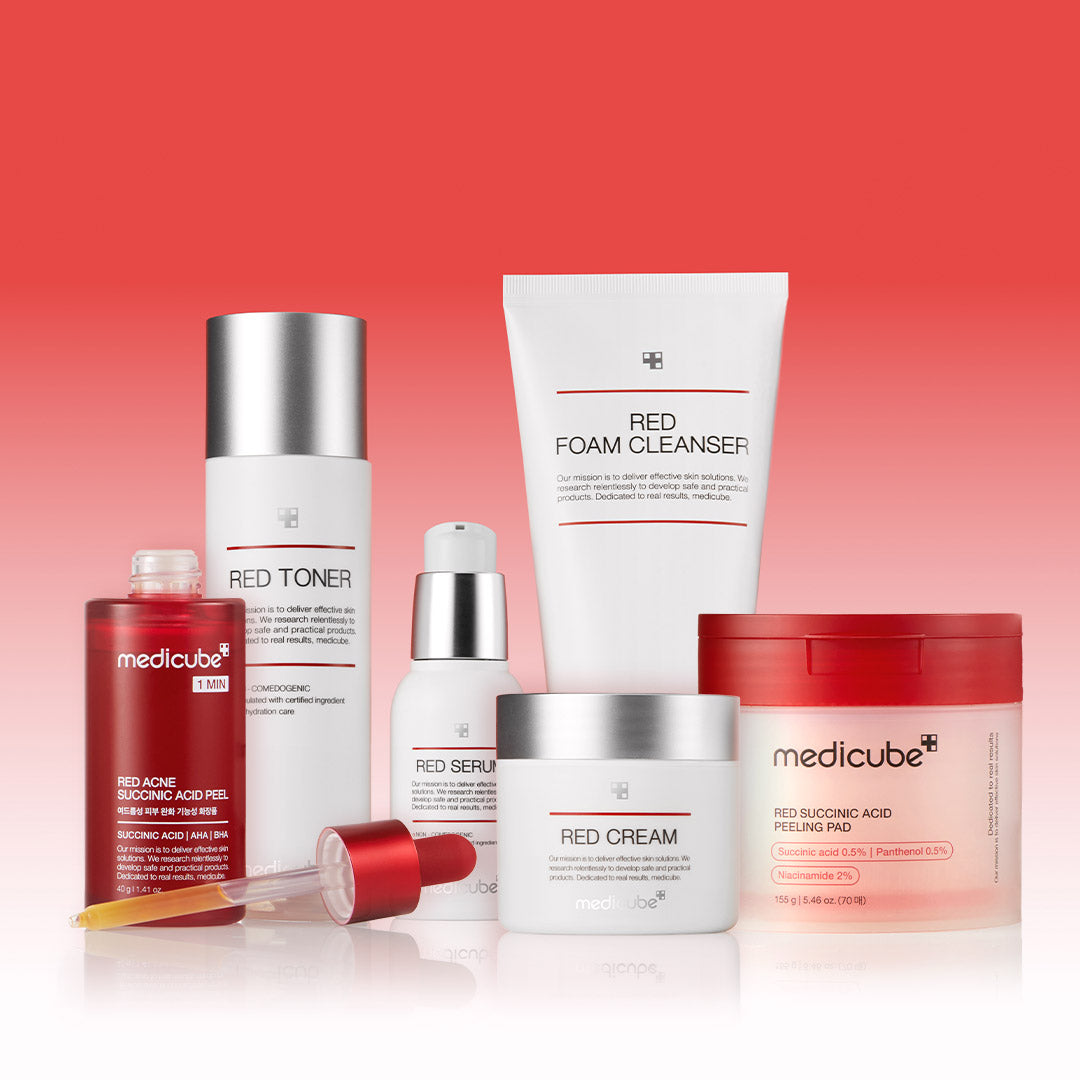 Red Line Full Set - Calm Look Foam Cleanser