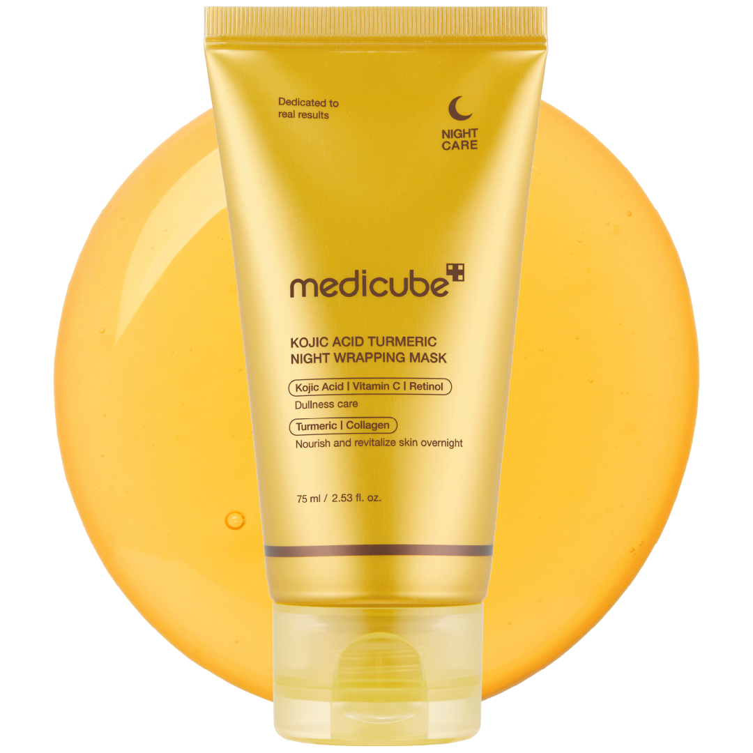 [Subscr.] Kojic Acid Turmeric Overnight Wrapping Mask - Simple Exfoliating Pads