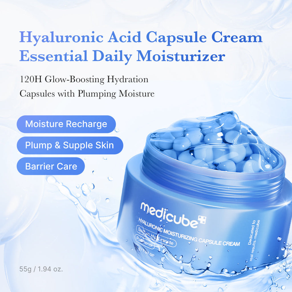 Hyaluronic Acid Capsule Cream - Self Care Toner Pads