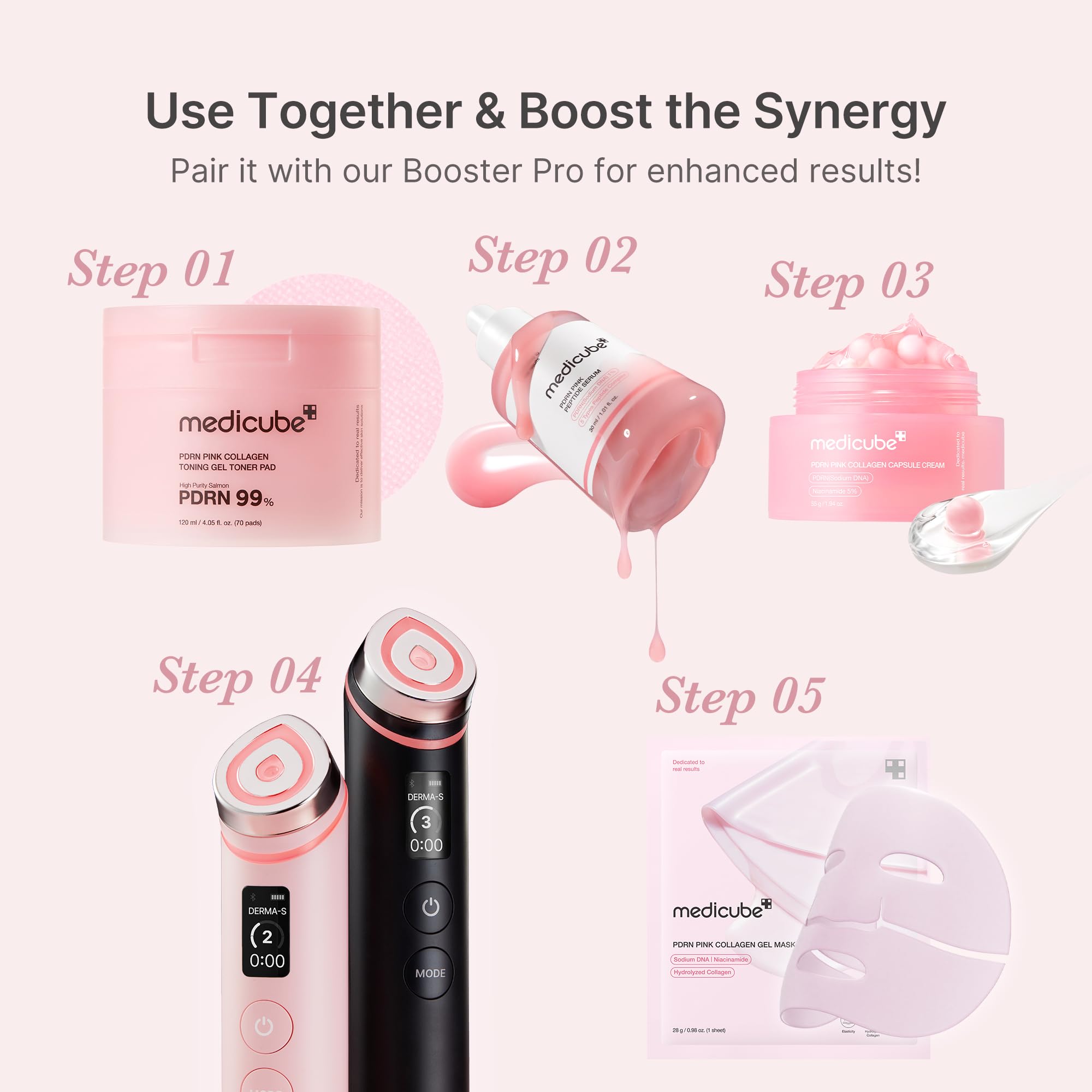 [Subscr.] PDRN Pink Peptide Serum - Soft Touch Travel Set